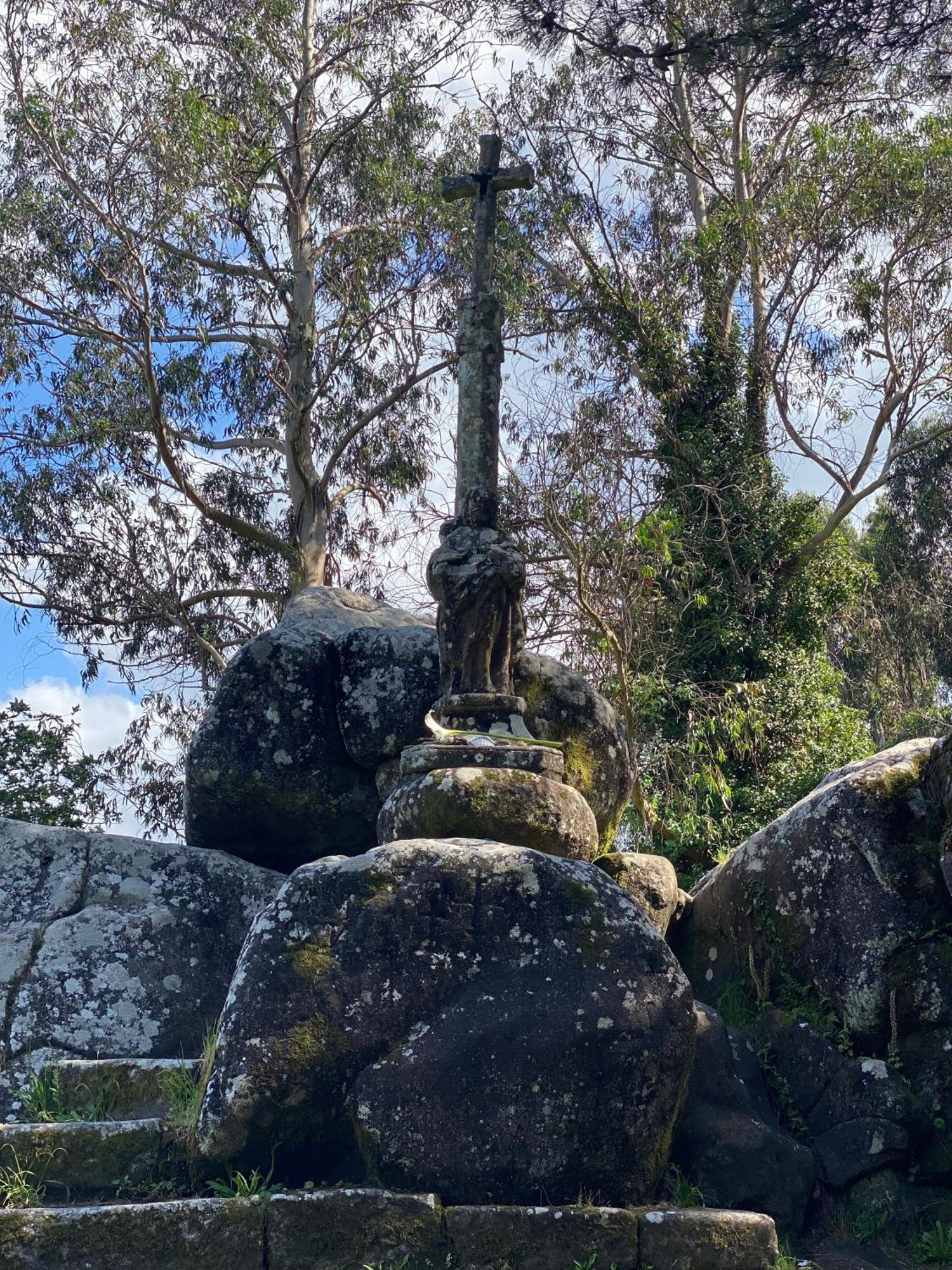 Padrón Casa Do Campo Lestroveヴィラ エクステリア 写真