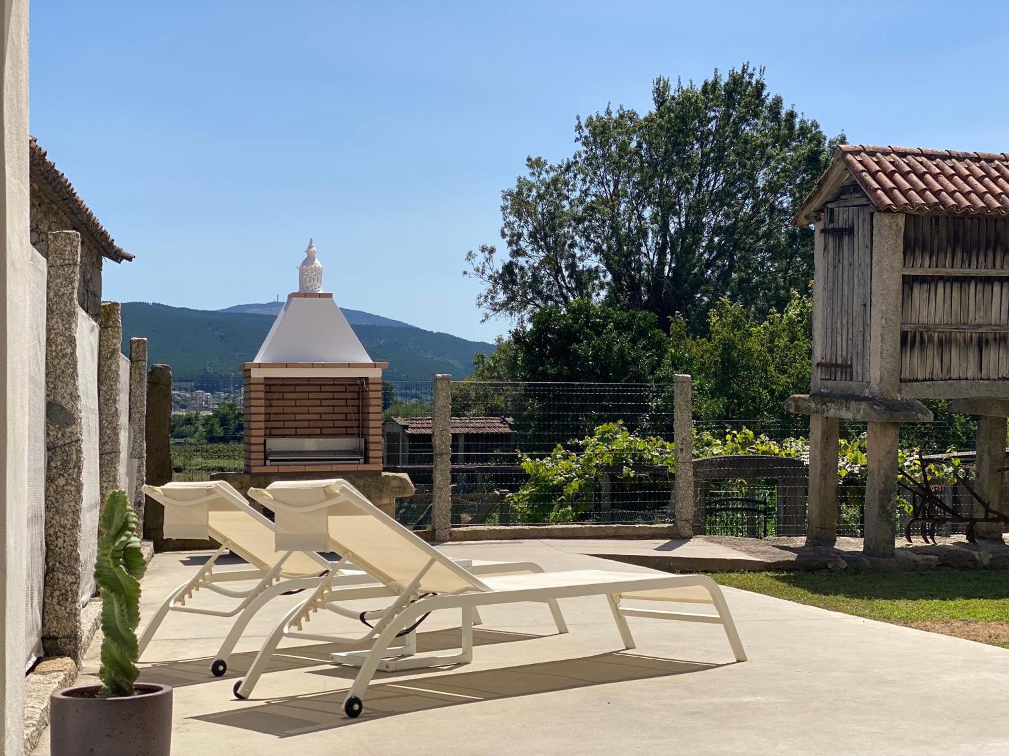 Padrón Casa Do Campo Lestroveヴィラ エクステリア 写真